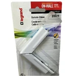 Legrand Bwh8 Wiremold Metal Raceway 90-degree Outside Elbow White Wire Mold Brac. Fixed Price $2.66.