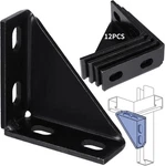 Yeesport 8 Packs 90 Degree Gusseted Fittings, Carbon Steel Q235 4 As Shown. Fixed Price $47.41.