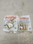 New In Bag Lot Of 10 Dynaflo 1/2" X Hose Male Lain Brass Barb. Fixed Price $45.00.