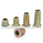 E-z Hex Flanged Threaded Inserts For Soft Wood - 8-32, 10-24, 1/4-20, 5/16, 3/8. Fixed Price $172.75.