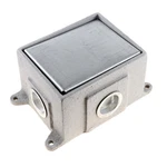 Wiremold Walker 880cs1-1 Omnibox Series Single-gang Cast Iron Deep Floor Box. Fixed Price $125.65.