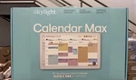 Skylight 27" Max Aluminum Shadow Box Touchscreen Family Organizer. Fixed Price $495.00.