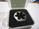 7/8"-14 X 1-5/8" Carbon Steel Bright Finish Hex Die. Fixed Price $20.00.