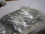5/32" X 1-3/4" Zinc Finish Extended Prong Cotter Pin Qty 100. Fixed Price $15.00.