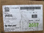 (case Of 50) Maclean J6823 Washer, Square Curved, 3 In. X 1/4. Fixed Price $89.99.