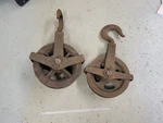 Vintage American Chain & Cable 1 Ton Block Tackle No. Fixed Price $90.00.
