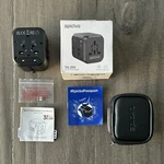 Epicka Ta-205 World Travel Universal Adapter 35.5w Max 3 Spare Fuses - Open Box. Fixed Price $29.15.