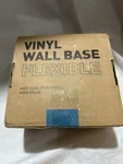 Vinyl Wall Base Baseboard Molding Trim 4"x 20ft Flexible Self Adhesive Grey E1. Fixed Price $22.49.