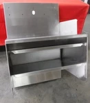 Restaurant Equipment Delfield New Stainless Steel Wall Mount Food Shelf 40" Tall. Fixed Price $195.00.