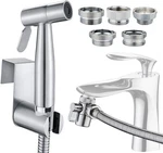 Stainless Sink Sprayer Hose With 3-way Diverter - Faucet Attachment Kit. Fixed Price $32.49.