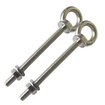Aivoof Shoulder Eye Bolt 2 Pack M8 Stainless Steel Bolts 4" Heavy Duty Ey.... Fixed Price $19.03.
