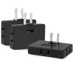 Romeda 3 Pack Ac Flat Wall Outlet Extender Plug Adapter Piece, Black. Fixed Price $10.28.