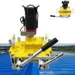 220v 1ph 2.4kw Portable Color Steel Tile Edge Locking Machine 820/760 Type. Fixed Price $950.34.