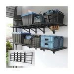 Fleximounts Fold-down 2x6ft Garage Wall Shelving, 2-pack Heavy Duty Folding G.... Fixed Price $133.94.