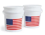 United Solutions 5 Gallon Bucket, Heavy Duty Plastic Comfortable Hand.... Fixed Price $48.11.