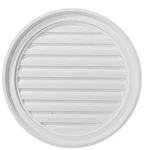 Ekena Round Gable Vent Louver Millwork 22"w X 22"h 1 1/4". Fixed Price $32.29.