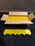 (qty 10) Ergo Advantage Safe-flex 33vl87 A4-y Floor Ramp Edge 4in X 18in Yellow. Fixed Price $226.04.