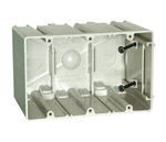 Allied Moulded Sb-3 Polycarbonate Rectangle 3-gang Slider Outlet Box 3-3/4 In.. Fixed Price $18.89.