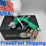 New Green Spray Gun Fit Devilbiss Gti Pro Lite 1.3 Mm Lvmp Car Paint Tool Pistol. Fixed Price $69.71.
