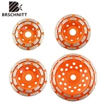 Diamond Double Row Grinding Cup Wheel For Concrete Masonry 4/4.5/5/7'' Brschnitt. Fixed Price $18.71.