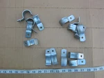 Minerallac 60 260m Steel City T&b 1" Hw Rigid Pipe One/two Hole Strap Clamp Lot. Fixed Price $26.95.
