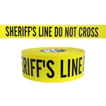 No Adhesive Presco Printed Barricade Tape 3 Mil Thick: In. X 1000 Ft. Sherif. Fixed Price $28.98.