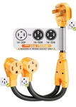 Mecmo 4-prong Nema 14-30p To 14-50r Ev Charger Adapter Cord,30a Dryer Outlet. Fixed Price $47.99.