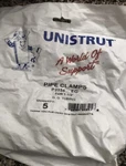Unistrut 1 1/2 Od Pipe Clamp P2034 Package Of 5. Fixed Price $15.50.