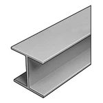 Fibergrate 871100 W-beam,isofr,gray,4x4 In,1/4 In Th,10 Ft 4aut5. Fixed Price $274.22.