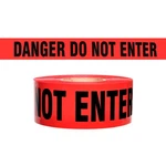 Presco Economy Printed Barricade Tape 2 Mil Thick : 3 In. X 1000 Ft. Red/black. Fixed Price $21.98.
