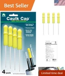 Innovative Caulk Saver - Reusable 4 Pack With Built-in Pins & Water Resistance. Fixed Price $11.99.