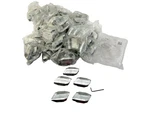 125 Qty Pack Gripple #4 90-255kg 200-495lb Galvanized Cable Fasteners Hf4-5bb. Fixed Price $519.30.