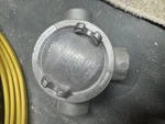 Eaton Crouse Hinds 1" Guat36 Outlet Box With O-ring Gasket Cover. Fixed Price $45.00.
