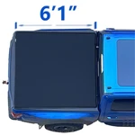 6'1" Soft Roll Up Tonneau Cover For 2005-2025 Nissan Frontier Truck Bed. Fixed Price $189.99.