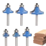 Akylin 6pcs Round Over Router Bit Set 1/4" Shank,corner Rounding Edge Forming.... Fixed Price $21.00.