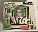 Chia Pet Beetlejuice, Decorative Pottery Planter New Halloween Horror Gardening. Fixed Price $18.48.