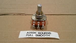 Bourns A250k Full Size 24mm Pot - Audio Taper Smooth Shaft Fast Usa Shipping. Fixed Price $6.49.