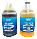 Liquid 4lb Density Expanding 2 Part Closed Cell Polyurethane Pour Foam Gal Kit. Fixed Price $61.99.