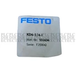 New Festo Kd4-1/4-i 531636 Pneumatic Connector. Fixed Price $53.00.