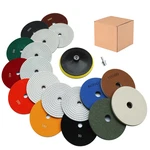 Waies 7 Inch Diamond Polishing Pads 11 Pcs 5/8-11 Backer Pad Wet/dry 50-10000. Fixed Price $123.89.