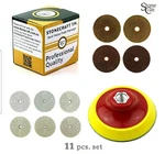 Stonecraft 11pc Diamond Polishing Pads 4" Wet/dry, Damaged Box. Fixed Price $55.00.