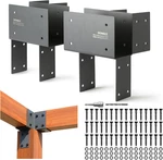 Heavy Duty Stainless Steel Pergola Brackets - 4 Pack For Gazebos & Decks. Fixed Price $383.99.