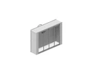 14'wx7"hx10'd Open Face Booth Rear Mount Fan 3phase Motor Usa Made. Fixed Price $8682.00.