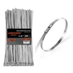 Metal Zip Ties (200pcs 11.8 Inch), 304 Stainless Steel, 300 Lbs Heavy Duty Do.... Fixed Price $43.35.