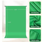 Limostudio 9 X 15 Ft Screen Chromakey Muslin Backdrop Background - Green. Fixed Price $35.00.