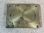 Walker Duplex Cover Plate Brass. Fixed Price $39.99.