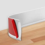 Flexible Baseboard Molding Trim 6" X 20 Ft, Self-adhesive Vinyl Wall Base Cov.... Fixed Price $53.47.