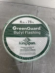 Kingspan 4in X 75ft Green Guard Butyl Flashing Tbf04075 New/sealed. Fixed Price $26.95.