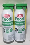 Crc 03086 Food Grade Penetrating Oil, H1 Grade, 32 To 300 Degrees F, 11 Oz. Fixed Price $24.95.