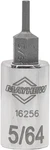 Mayhew 16256 - 5/64" Sae Hex Short Insert Socket Bit, 1/4" Drive 1ea. Fixed Price $16.12.